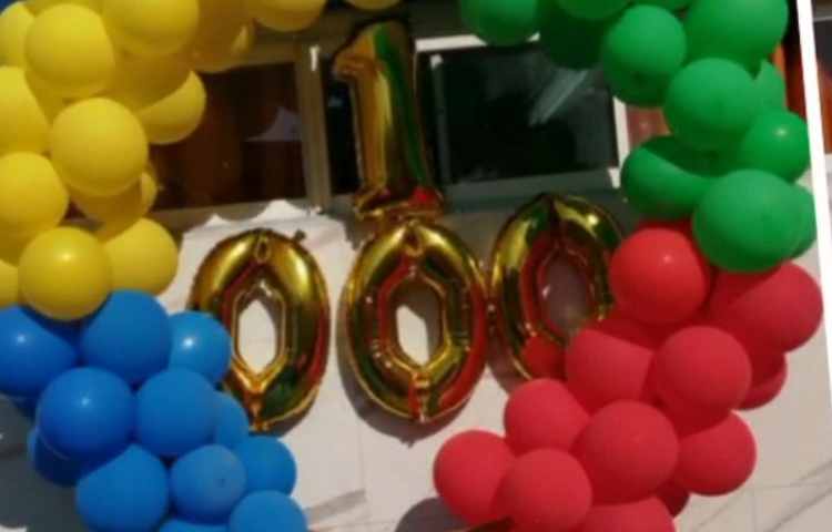 جشن هزار دانش آموزان پایه سوم 2