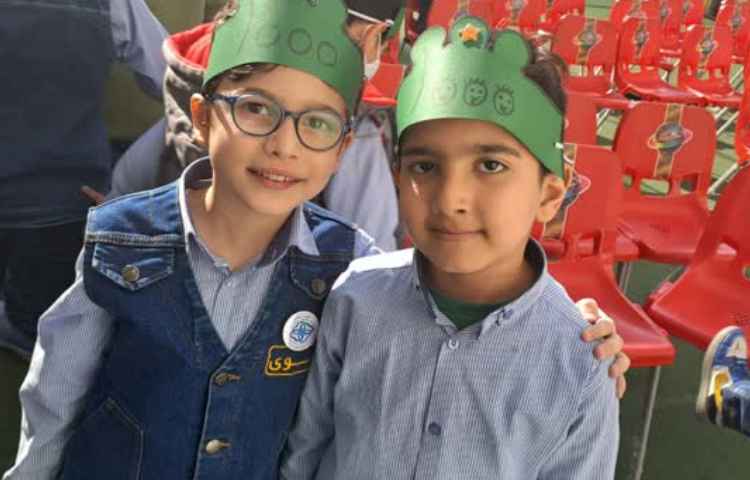 جشن هزار دانش آموزان پایه سوم 6