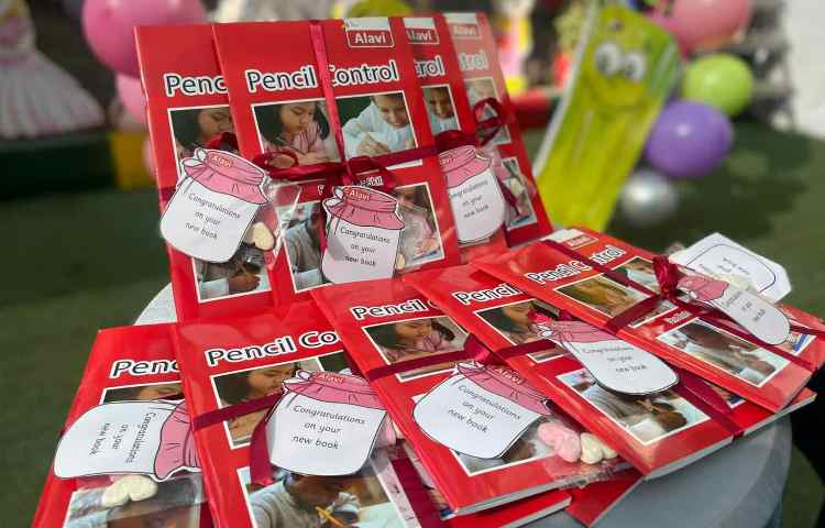 جشن کتاب Pencil Control 1