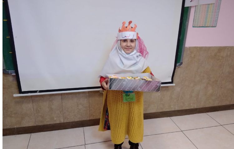 جشن یادگیری اسم ریما جان کلاس رز 1