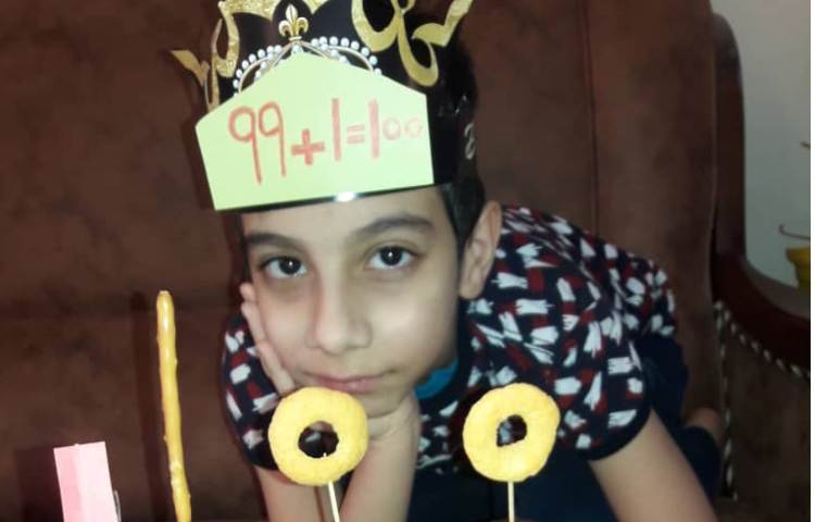 جشن یادگیری عدد 100 4