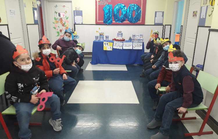 جشن یادگیری عدد 100 4