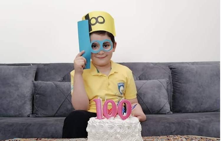 جشن یادگیری عدد 100 5