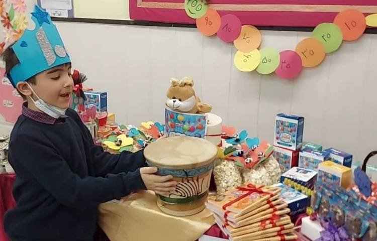 جشن یادگیری عدد 100 7