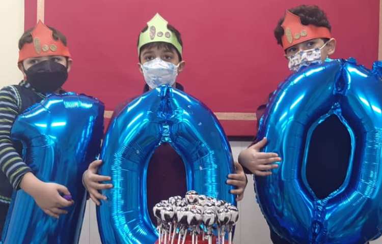 جشن یادگیری عدد 100 8