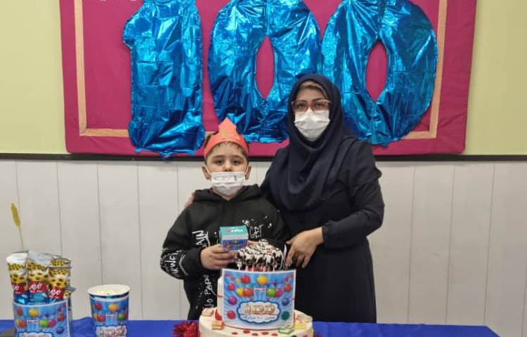 جشن یادگیری عدد 100 9