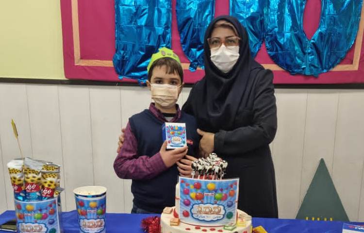 جشن یادگیری عدد 100