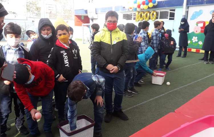 جشن یادگیری عدد 1000 پایه سوم دبستان 5