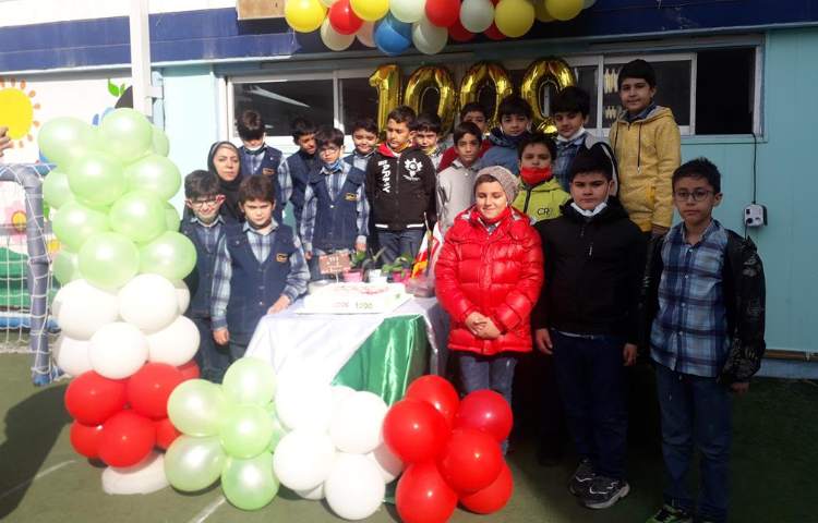 جشن یادگیری عدد 1000 پایه سوم دبستان 7