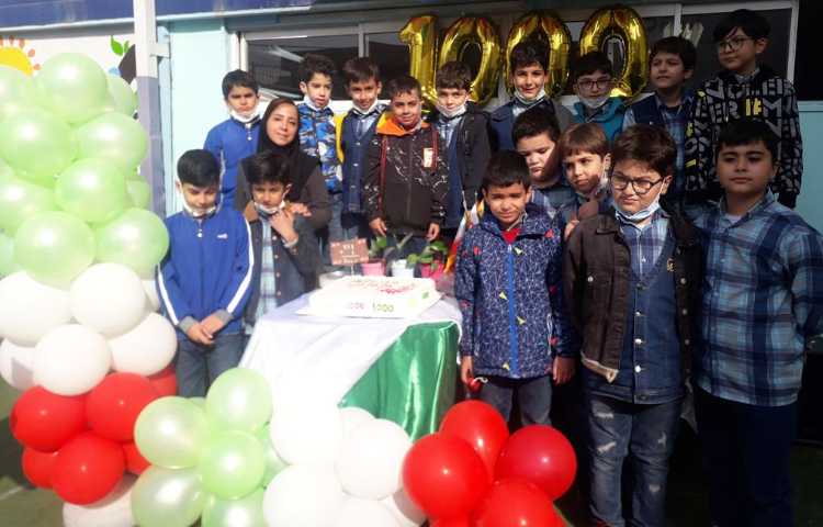 جشن یادگیری عدد 1000 پایه سوم دبستان 8