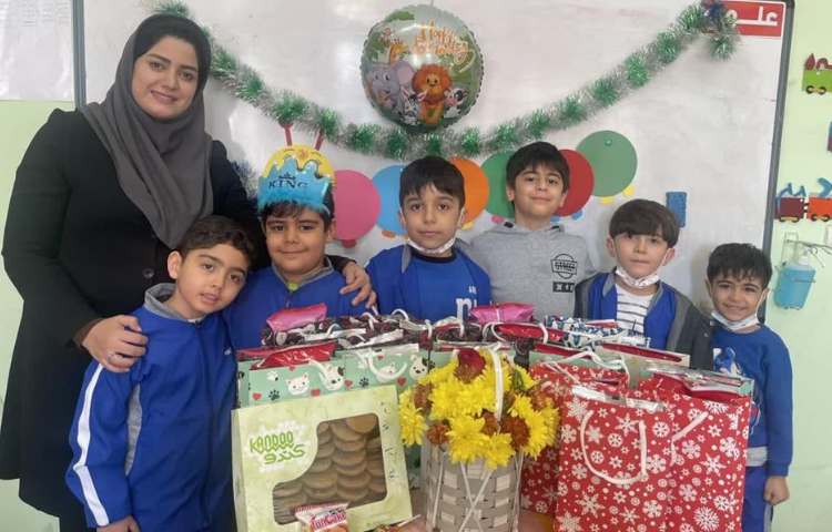 جشن یادگیری و ایجاد انگیزه نشانه ک پایه اول 3