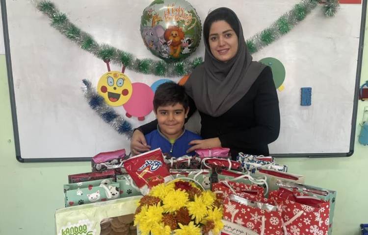 جشن یادگیری و ایجاد انگیزه نشانه ک پایه اول 5