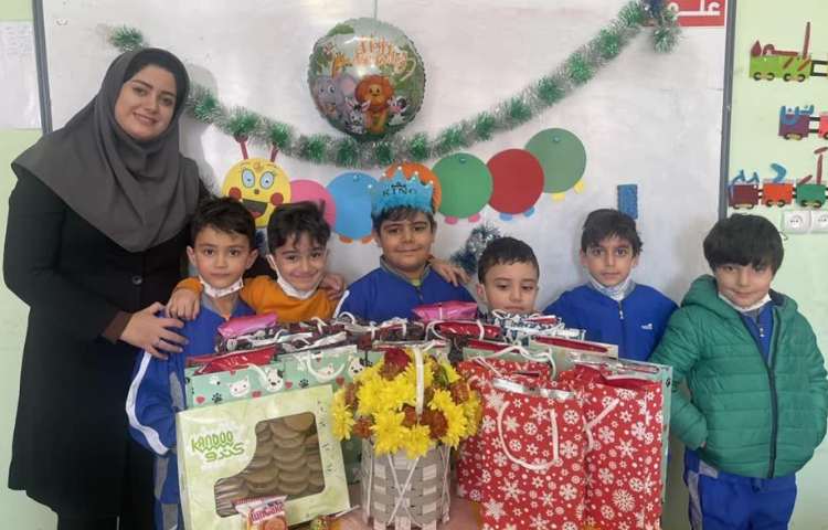 جشن یادگیری و ایجاد انگیزه نشانه ک پایه اول 6