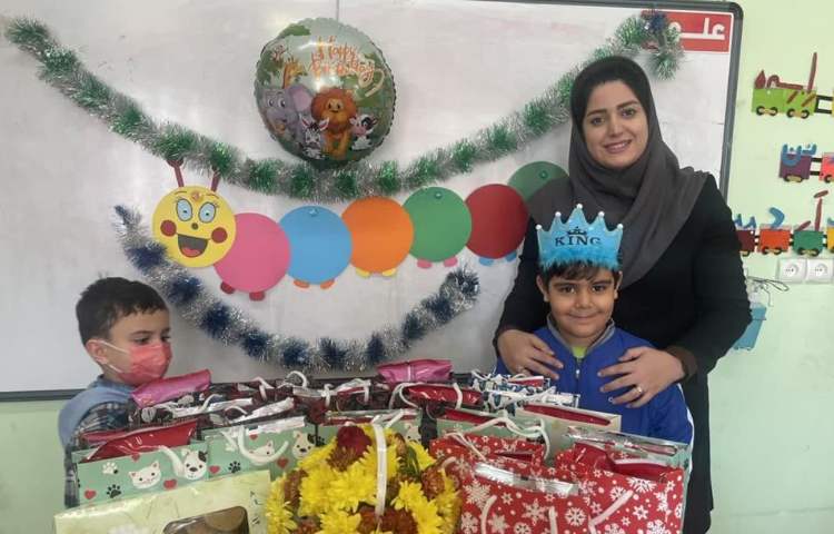 جشن یادگیری و ایجاد انگیزه نشانه ک پایه اول 7