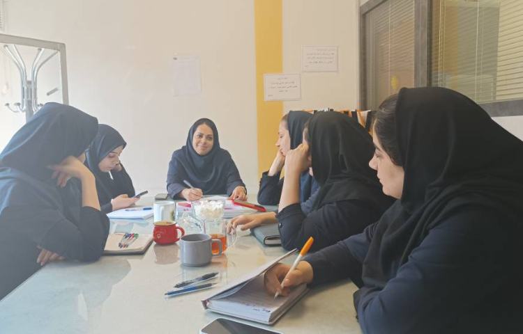 جلسات آموزشی با معاونت آموزشی 1