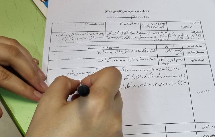 جلسات برگزاری معلمین هم پایه و تدوین طرح آموزش تابستانه 2