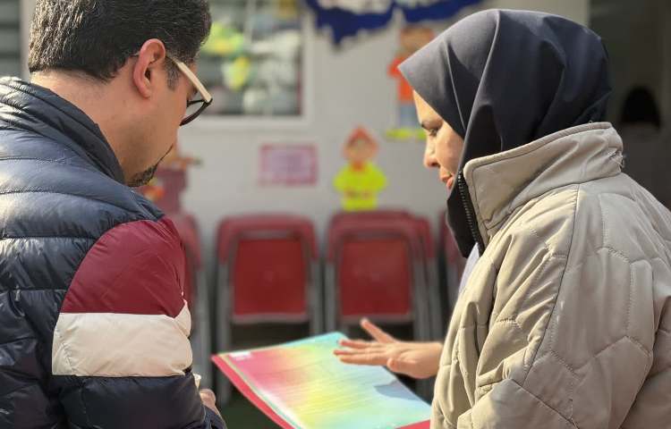 جلسه ارائه کارنامه نیمسال اول و نمایشگاه فعالیت های فوق برنامه 6