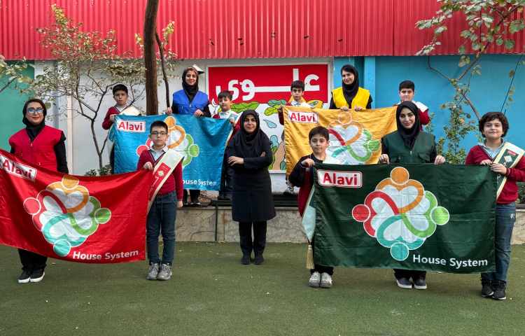 جلسه با اعضای شورای دانش آموزی در قالب طرح چهارخانه 5