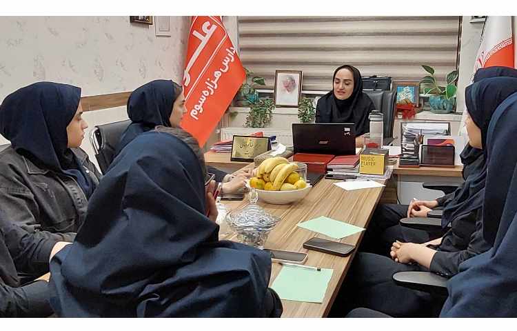 جلسه راهبری مدیریت محترم با تیم زیان 1