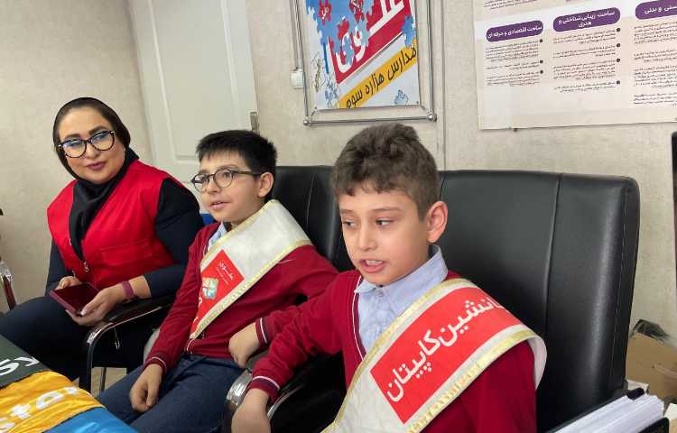 جلسه شورای دانش آموزی طرح چهارخانه 3