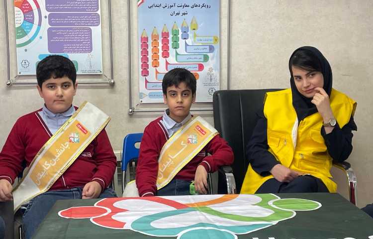 جلسه شورای دانش آموزی طرح چهارخانه 6