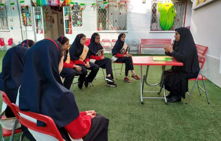 جلسه شورای دانش آموزی 1