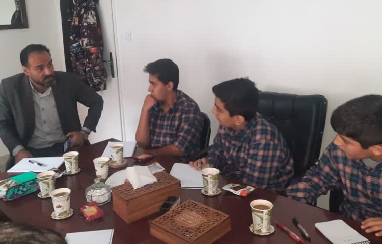 جلسه شورای دانش آموزی 3