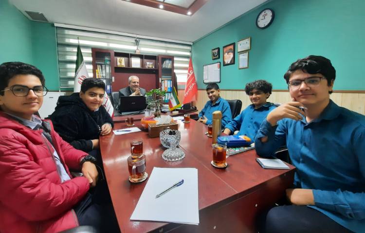 جلسه شورای دانش آموزی