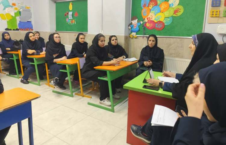 جلسه شورای دبستان 4