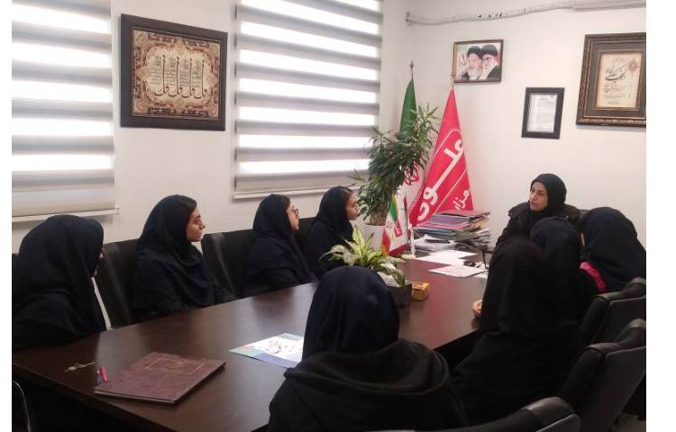 جلسه ماهانه شورای دانش آموزی 1