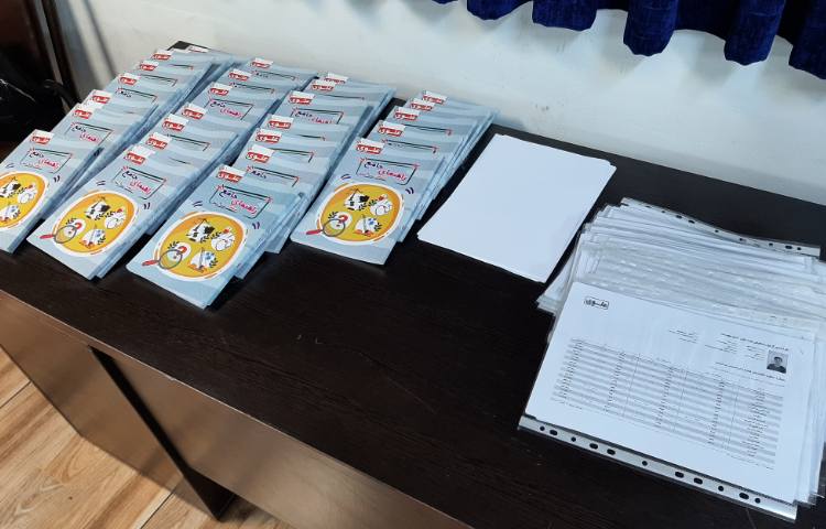 جلسه هدایت تحصیلی و تحویل کارنامه پایه نهم 4