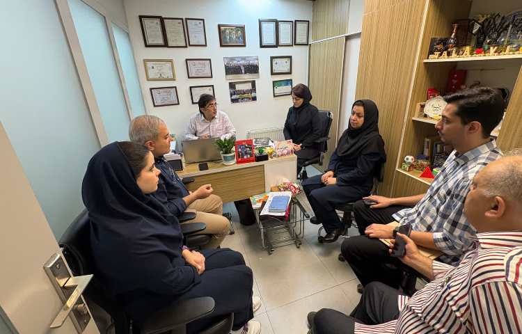 جلسه هماهنگی با مدیریت 2