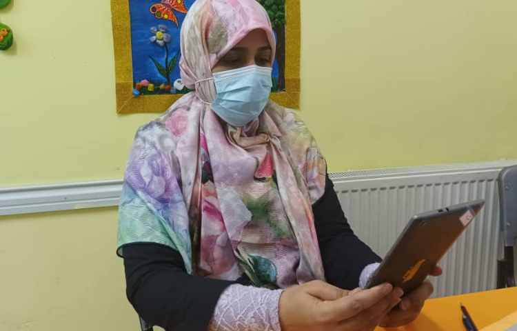 جلسه ی ملاقات با اولیا به صورت تماس تصویری