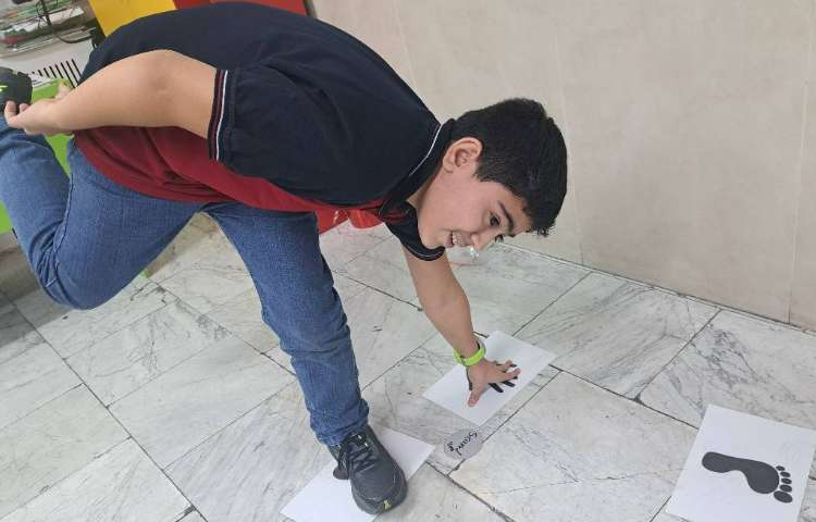 جمله سازی با انجام بازی تعادل 1