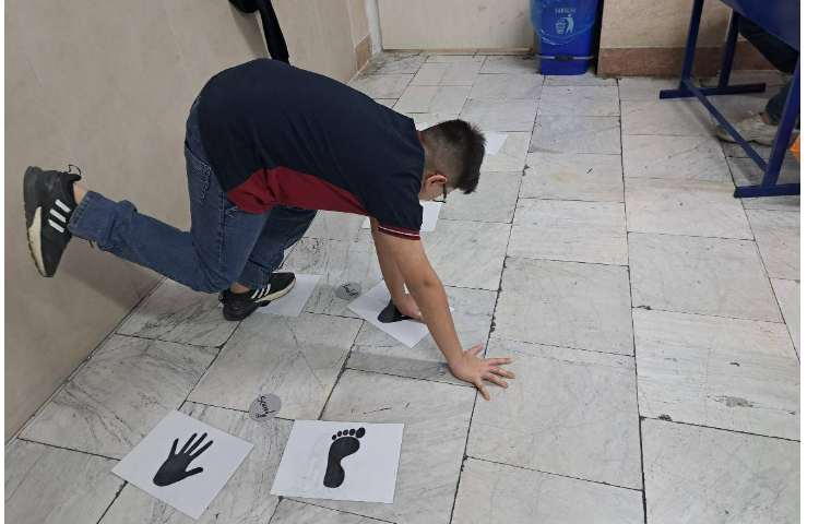 جمله سازی با انجام بازی تعادل 6