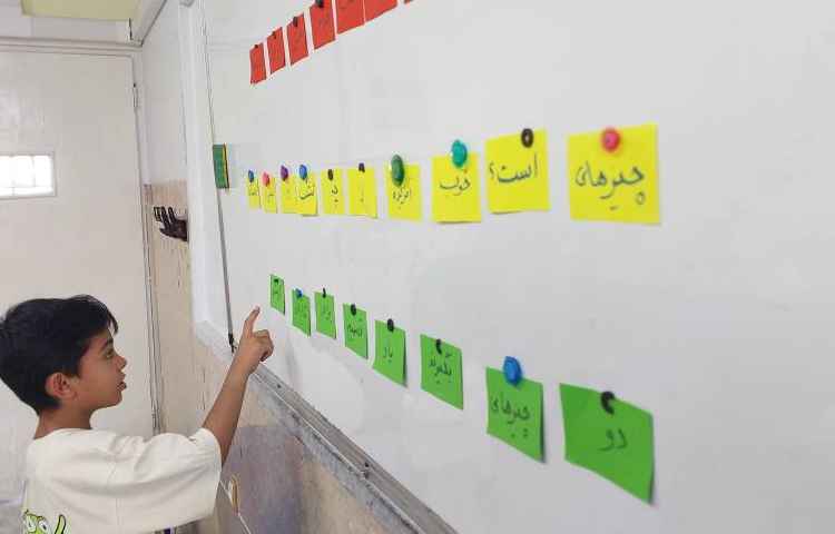 جمله سازی با کلمات به هم ریخته 3