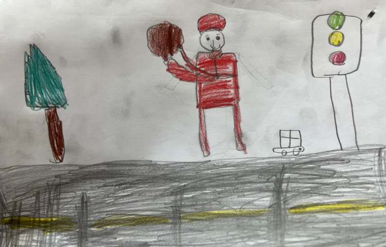 حاجی فیروز درخیابان 5