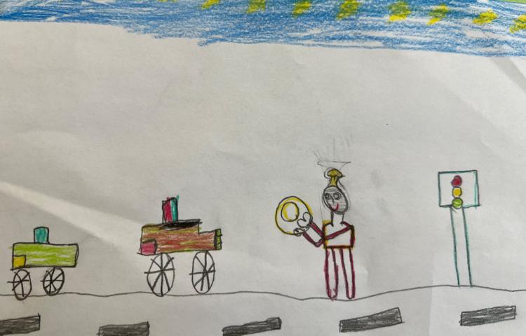 حاجی فیروز درخیابان 5