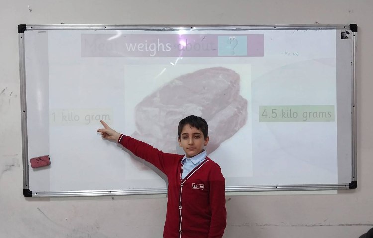 حدس وزن اشیا برحسب gram/kilogram 6