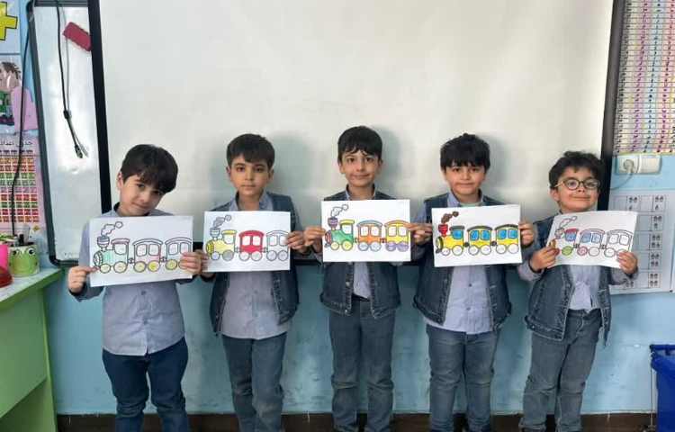 حدس کلمه ط در قطار 1