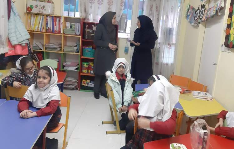 حضور بارزس موسسه علوی و بازدید از روند فعالیت آموزشی پایه پیش دبستان 3