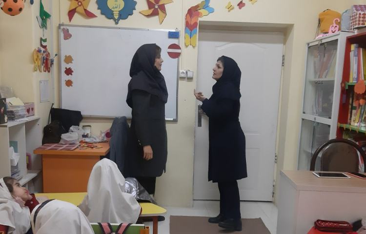 حضور بارزس موسسه علوی و بازدید از روند فعالیت آموزشی پایه پیش دبستان