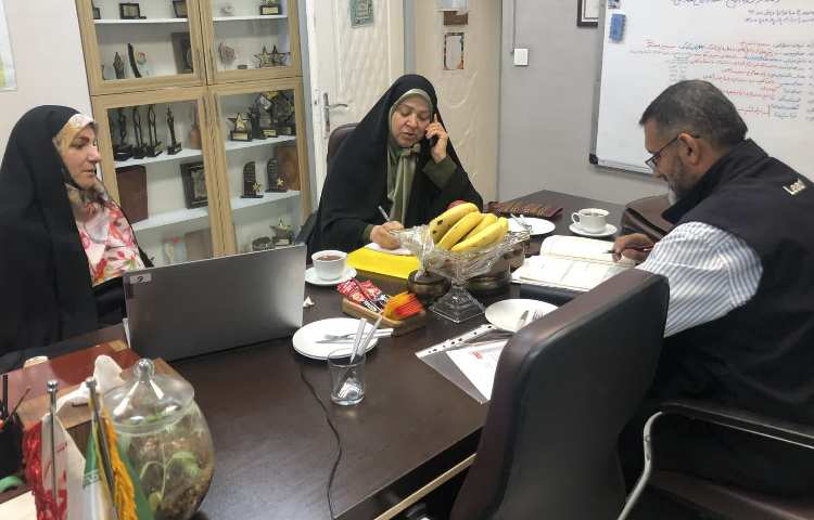 حضور بازرسین آموزش و پرورش منطقه 13 2