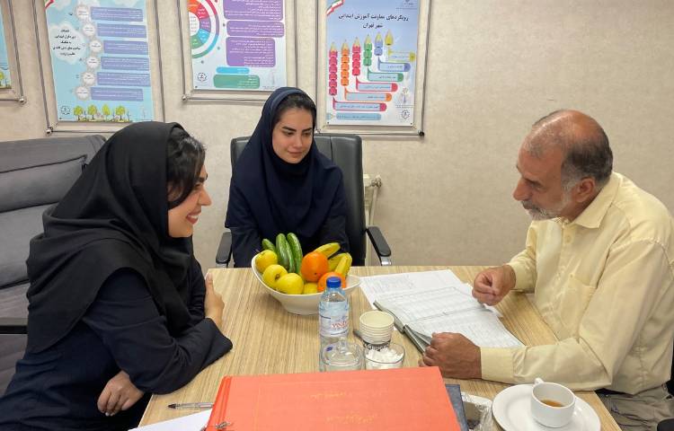 حضور بازرسین محترم موسسه علوی و بازدید از فعالیت‌های آموزشی ،پرورشی و انضباطی و اداری 3