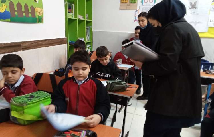 حضور بازرس آموزشی دفتر مرکزی 1