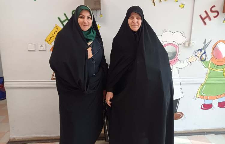 حضور بازرس محترم اداره آموزش و پرورش 5