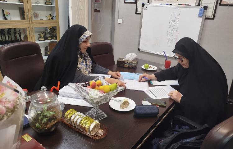 حضور بازرس محترم اداره کل آموزش و پرورش