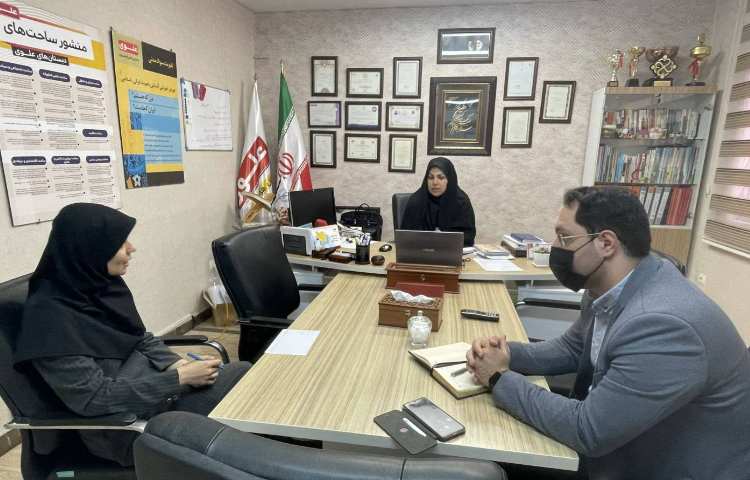:حضور بازرس محترم ارزیابی عملکرد آموزش و پرورش و بازدید از فعالیت های مدرسه