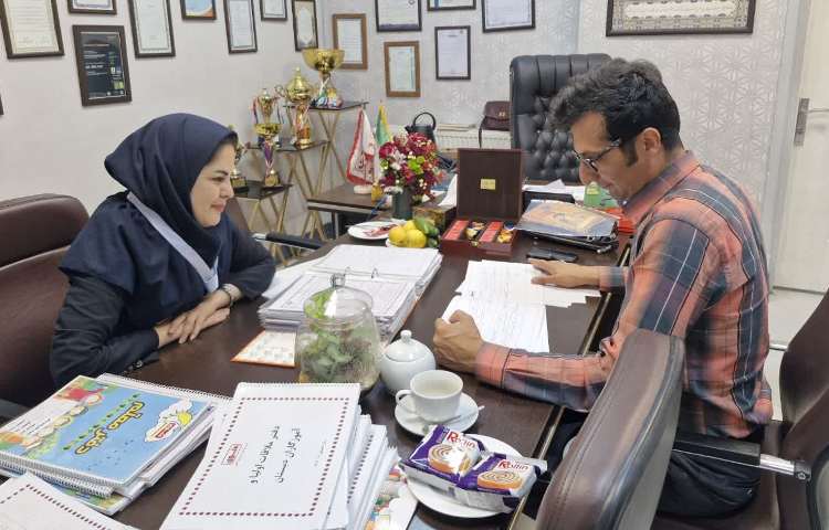 حضور بازرس محترم ستاد