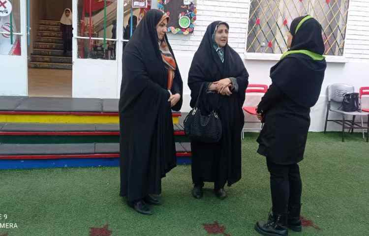 حضور بازرس منطقه 5